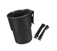 Whoasyst Support de téléphone multifonction pour grille d'aération de voiture avec pince réglable et boîte de rangement pour boissons, téléphones, petits articles