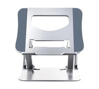 Whoasyst Support ergonomique pliable pour ordinateur portable - Hauteur réglable pour travail collaboratif - Rangement facile - Gain de place