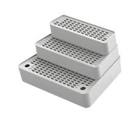 Whoasyst Tapis antidérapant pour animal domestique - Structure à 3 rangs - Substance ABS - Facile à nettoyer - Réduit le désordre - Convient aux chats actifs - Contrôle des déchets