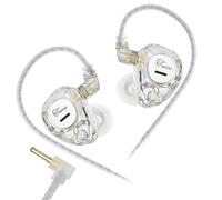 Whoasyst Taurus Écouteurs intra-auriculaires à double cordon dynamique avec basses puissantes avec microphones intra-auriculaires haute fidélité