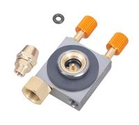 Whoasyst Tube de recharge pour réservoir de propanes, adaptateur de poêle, valves de tube de camping, valves convertisseurs