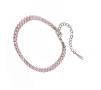 Whoasyst Zircone en forme de cœur personnalisable en acier inoxydable de qualité supérieure pour les peaux sensibles au quotidien - Oxyde de zirconium sophistiqué, taille unique, Comme décrit