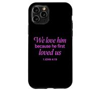 Whoever Has My Commands Loves Me Scripture Bible John 14:21 Coque pour iPhone 11 Pro