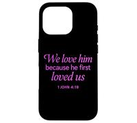 Whoever Has My Commands Loves Me Scripture Bible John 14:21 Coque pour iPhone 16 Pro