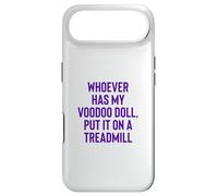 Whoever Has My Voodoo Doll, Put It on A Treadmill Exercise Coque pour iPhone Air