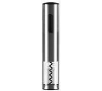 WHOJA Vin Décapsuleur électrique Utilisation à la maison Alliage d'aluminium mode de charge Ouvre-bouteille automatique Avec coupe-papier et chargeur USB Rechargeable (Color : Silver)