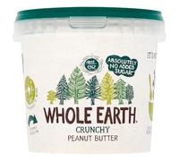 Whole Earth Crème de cacahuète croustillante, crème à tartiner, source naturelle de protéines végétaliennes, sans gluten, 1 kg