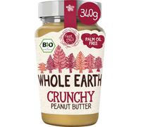 Whole EarthPeanut Butter Crunchy Beurre de cacahuètes, paquet de 340g