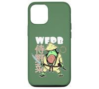 Whole Food Plant-Based Avocado Samurai Japanese WFPB Coque pour iPhone 12/12 Pro