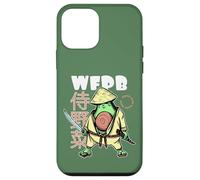 Whole Food Plant-Based Avocado Samurai Japanese WFPB Coque pour iPhone 12 Mini