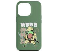 Whole Food Plant-Based Avocado Samurai Japanese WFPB Coque pour iPhone 13 Pro