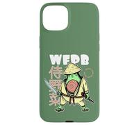 Whole Food Plant-Based Avocado Samurai Japanese WFPB Coque pour iPhone 15 Plus