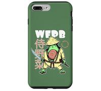 Whole Food Plant-Based Avocado Samurai Japanese WFPB Coque pour iPhone 7 Plus/8 Plus
