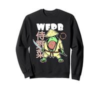 Whole Food Plant-Based Avocado Samurai Japanese WFPB Sweatshirt