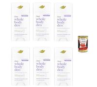 Whole Lavanda E Camomilla Lot de 6 déodorants pour le corps Lavanda E Camomilla Lot de 6 x 75 ml + Italian Gourmet Polpa 400 g