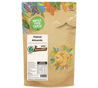 Wholefood Earth Amandes effilées, 500 g - Sans OGM - Riches en fibres - Source de protéines