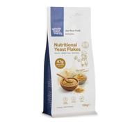 Wholefood Earth Burxoe Flocons de levure nutritionnelle, 125 g, Avec vitamine B12, Sans produits laitiers, Sans OGM