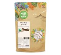 Wholefood Earth cacahuètes blanchies - Sans OGM - Véganes - Sans produits laitiers - Sans sucre ajouté - 1 kg