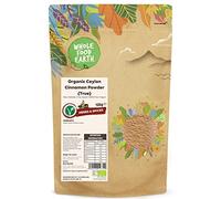 Wholefood Earth Cannelle de Ceylan Biologique Crue 125 g - Véritable Pure Sri Lanka