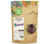 Wholefood Earth Dattes Medjoul-Medjool bio séchées - 3 kg - Crues - Sans OGM - Véganes - Riches en fibres - Certifiées biologiques
