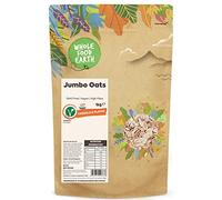 Wholefood Earth Flocons d’avoine géants - 1 kg - Sans OGM - Riches en fibres