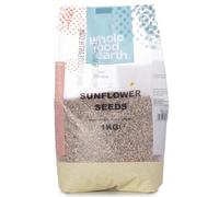 Wholefood Earth Graines de tournesol, 1 kg - Sans OGM - Naturelles - Source de fibres - Source de protéines
