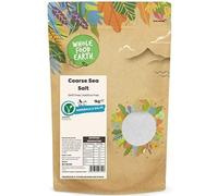 Wholefood Earth Gros sel de mer - 1 kg - Sans OGM - Sans additifs