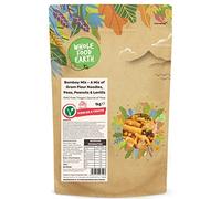 Wholefood Earth Mélange Bombay - Un mélange de nouilles à la farine de pois chiches, de pois, d’arachides et de lentilles, 1 kg - Sans OGM - Source de fibres