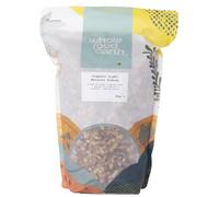 Wholefood Earth Morceaux de noix bio, gros, 2 kg - Végans - Sans OGM - Riches en fibres - Riches en protéines - Certifiés biologiques