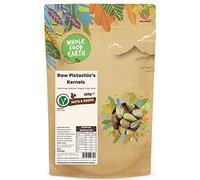 Wholefood Earth Pistaches crues, 250 g - Sans OGM - Naturelles - Riches en fibres