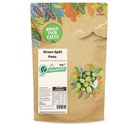Wholefood Earth Pois cassés verts - Sans OGM - Naturel - Végan - Sans produits laitiers - Sans sucre ajouté - 1 kg