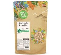 Wholefood Earth Riz complet à grains courts - Sans OGM - Produit naturel - Végan - Sans produits laitiers - Sans sucre ajouté - 3 kg