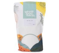 Wholefood Earth Sel de mer fin - Sans OGM - Végan - Sans produits laitiers - Non raffiné - 2 kg