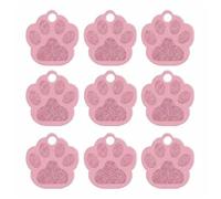 Wholesale Lot de 100 plaques d'identification pour animaux de compagnie Plaque d'identification personnalisée gravée pour chien chat plaque d'identification pour animal domestique en aluminium