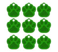 Wholesale Lot de 100 plaques d'identification pour animaux de compagnie Plaque d'identification personnalisée gravée pour chien chat plaque d'identification pour animal domestique en aluminium