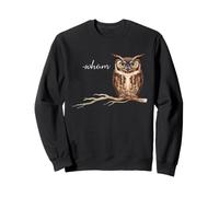 Whom Grammar Humour Chouette Jeu de Mots pour professeurs d'anglais Sweatshirt