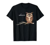 Whom Grammar Humour Chouette Jeu de Mots pour professeurs d'anglais T-Shirt
