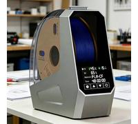 WHOOLEFUN Boîte De Séchage De Filament D'imprimante 3D avec Chauffage À 360°, Boîte De Rangement pour Déshydrateur De Filament pour 1,75 Mm 2,85 Mm, Température Réglable De 45 °C À 70 °C