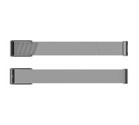 WHOOP 5.0 CoreKnit - Accessoire de fitness en maille confortable, polyvalent et performant pour la santé, le fitness et le bien-être - Ash