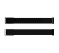 WHOOP SuperKnit Luxe - Compatible One et Peak - Bracelet capteur de fitness et de santé performant, confortable et durable - Métaux premium, Obsidienne