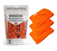 Whoosh! Chiffons microfibre Premium XL - Lot de 3 antimicrobiens 35,6 x 35,6 cm