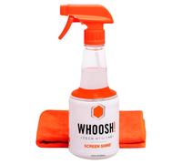 WHOOSH Kit Nettoyant Ecran 500 Ml avec Chiffon Microfibre Transparent