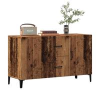 WHOPBXGAD Buffet de Rangement en Bois d'ingénierie 100x36x60 cm, Style Vintage Industriel, Meuble de Salon et Salle à Manger, Design Robuste avec Finition Vieilli