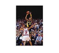 WHOPD The Great Archer Reggie Miller Toile décorative en toile murale Art salon affiche chambre à coucher sans cadre (60 x 90 cm, non encadré)