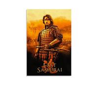 WHOPD The Last Samurai Movie Poster Canvas Art Wall Art Print Modern Family Bedroom Decor sans cadre (50 x 70 cm, non encadré)