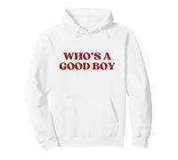 Who's A Good Boy Y2K Aesthetic Trendy Sweat à Capuche