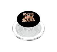 Who's Got The Snacks Envie de Gourmand PopSockets PopGrip pour MagSafe
