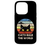 Who's There, Cool Funny Sarcastic Cats Graphic Cool Designs Coque pour iPhone 14 Pro