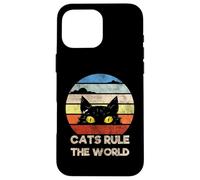 Who's There, Cool Funny Sarcastic Cats Graphic Cool Designs Coque pour iPhone 16 Pro Max