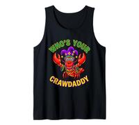 Who's Your Crawdaddy Mardi Gras Perles bouffon d'écrevisses Débardeur